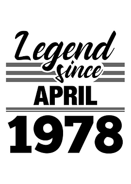 Legend Since April 1978