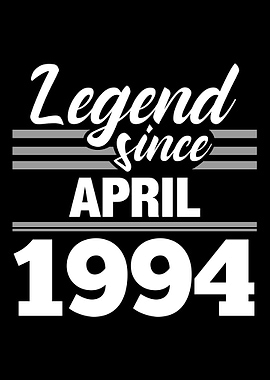 Legend Since April 1994