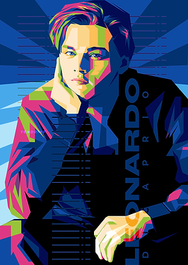Leonardo DiCaprio Pop Art