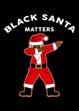 BLACK SANTA MATTERS BLACK