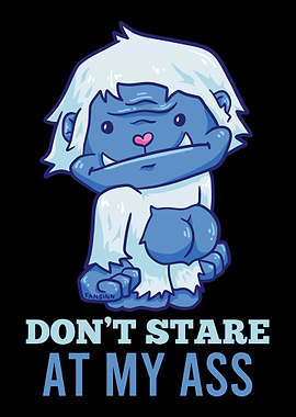 Nope Yeti Bigfoot funny sa