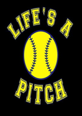 Baseball saying Lifes a