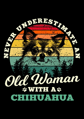 Woman With Chihuahua
