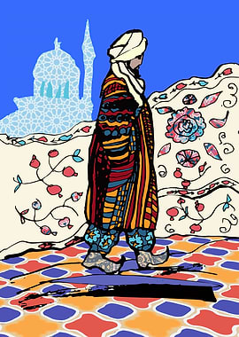 Blue mosque in Samarkand