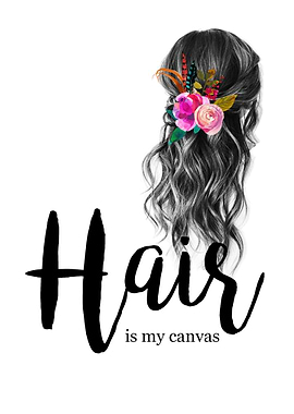 Hair is my canvas