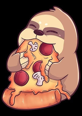 Sloth Sloth pizza cheese I