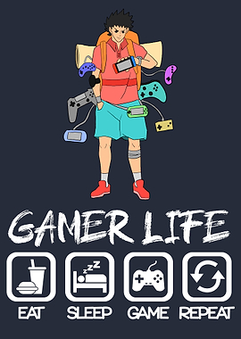 Gamer Life Boy Gaming