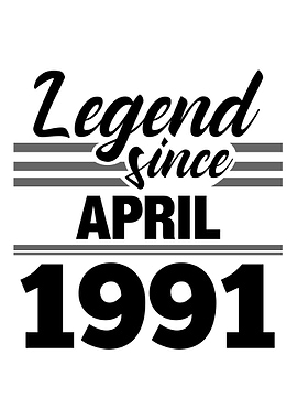 Legend Since April 1991