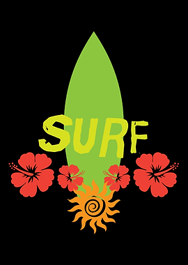 Love Surfing surfboard