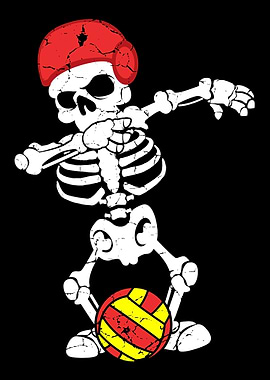 Dabbing Skeleton Athlete O