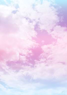 Unicorn Pastel Clouds 7