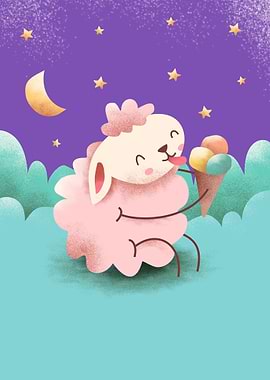 My moonlight ice cream