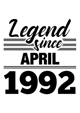Legend Since April 1992