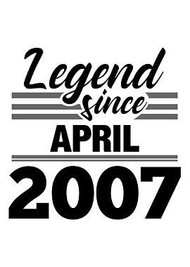 Legend Since April 2007
