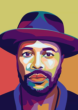 DJ DNice pop art style