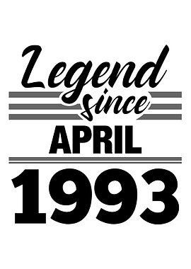Legend Since April 1993