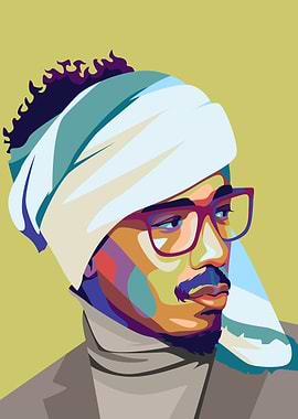 Nick Cannon pop art style