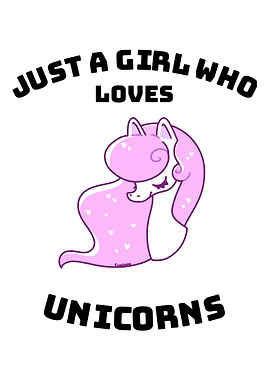 Girls Unicorn Love Gift