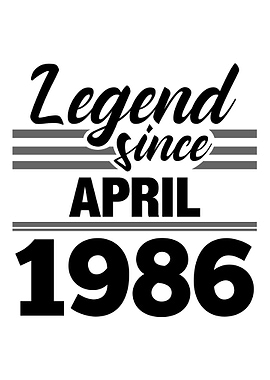 Legend Since April 1986
