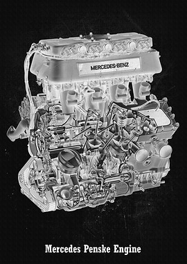 Mercedes Penske Engine