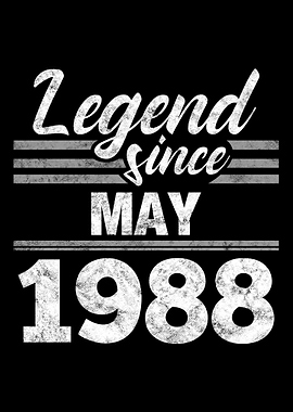 Legend Since May 1988