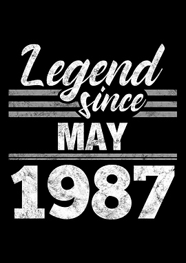 Legend Since May 1987