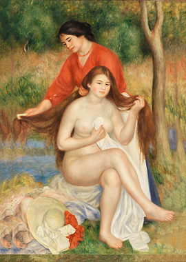Bather and Maid