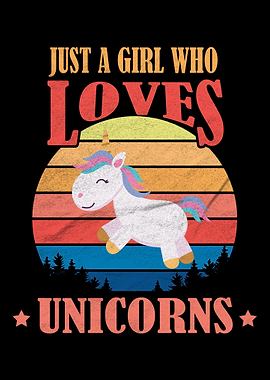 Girl Loves Unicorns