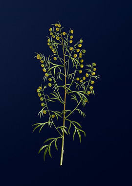 Vintage Branch Painting