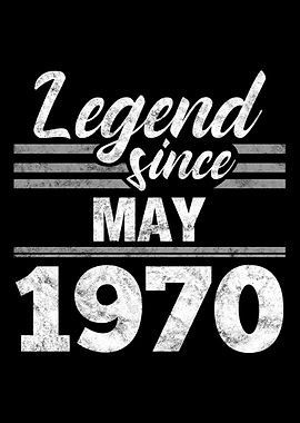 Legend Since May 1970