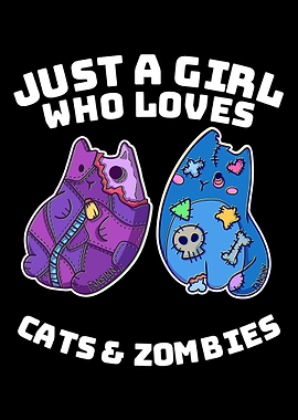 Cat Zombie girl friends