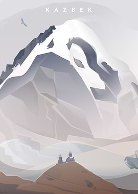 Kazbek Mountain