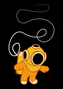 Deep Sea Diving Diver Or S