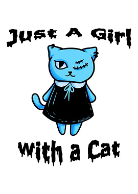 Cat zombie monster girl