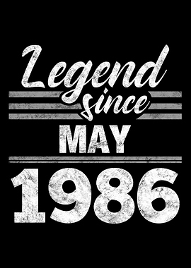 Legend Since May 1986