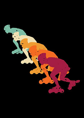 Roller Skating Gift Skater