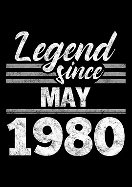 Legend Since May 1980