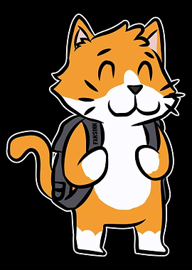 Cat School Entrance Childr