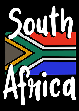 South Africa African Flag