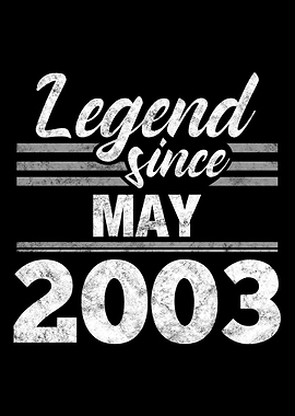 Legend Since May 2003