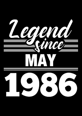 Legend Since May 1986