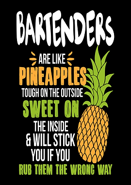 Bartenders Pineapples
