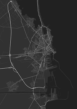 Constanta Romania Map