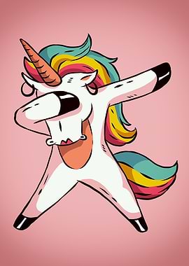 Dabbing Unicorn