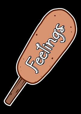 Cartoon Corndog Corn Dog