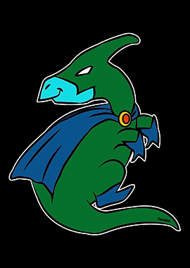 Superhero dinosaur costume