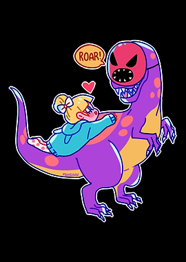 girl in love cuddling on a