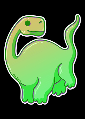 Longnecked Brachiosaurus