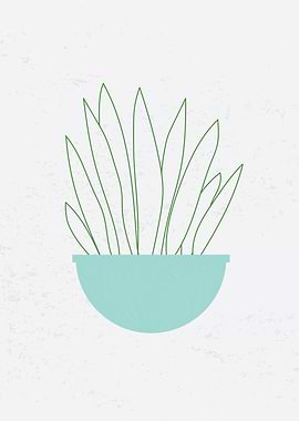 Minimalist Plant 4