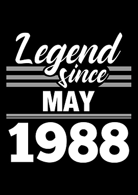 Legend Since May 1988